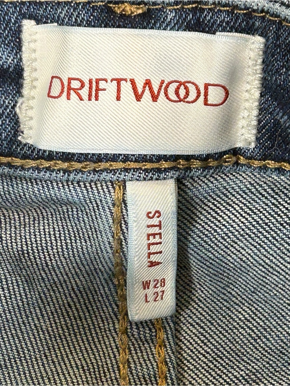 DRIFTWOOD Stella High Rise Straight Leg Ankle Jeans Medium Wash Size 28 - Picture 4 of 13